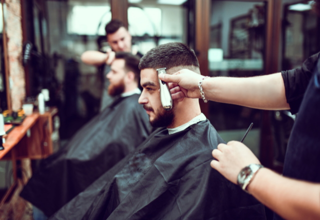 barber hairline