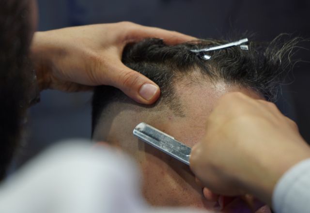 Skin Fade Haircut blade