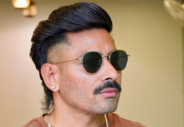 mullet haircut barber