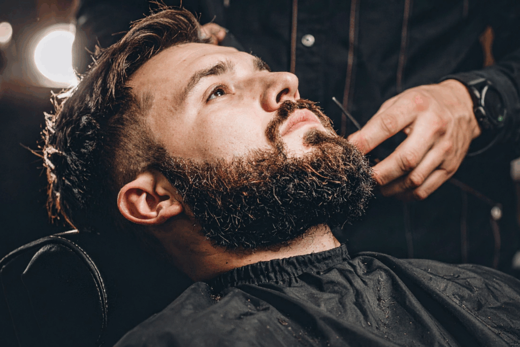 Scissor Trim Your Beard london